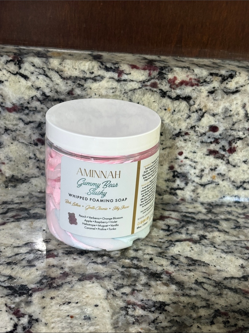 Aminnah Gummy Bear Slushy Foaming Soap
